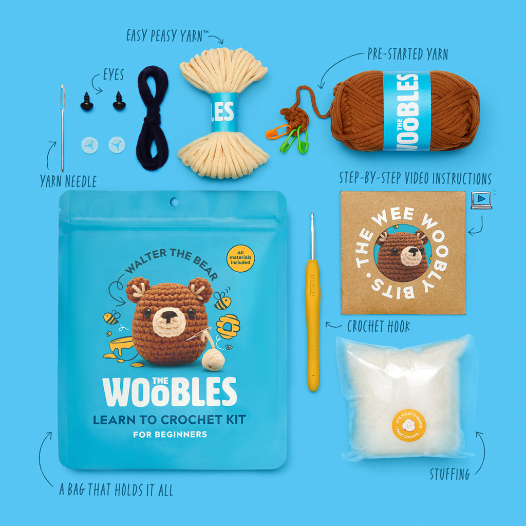 Bear Crochet Kit | The Woobles - Image 2
