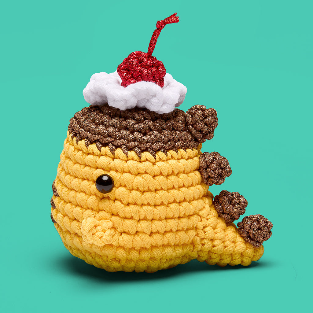 Fred The Dino: Sweetie Edition Crochet Kit | The Woobles - Image 4
