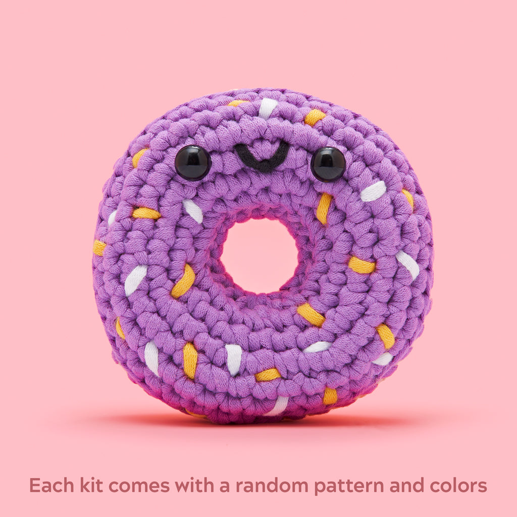 Mystery Donut Crochet Kit for Beginners | The Woobles