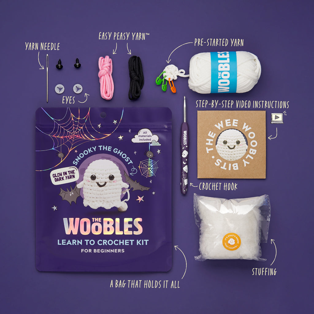 All Woobles’ Eve Crochet Bundle: Halloween Crochet Kits | The Woobles - Image 3