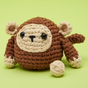 Monkey Crochet Kit for Beginners | The Woobles