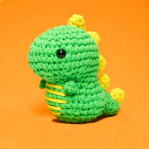 Dinosaur Crochet Kit for Beginners | The Woobles