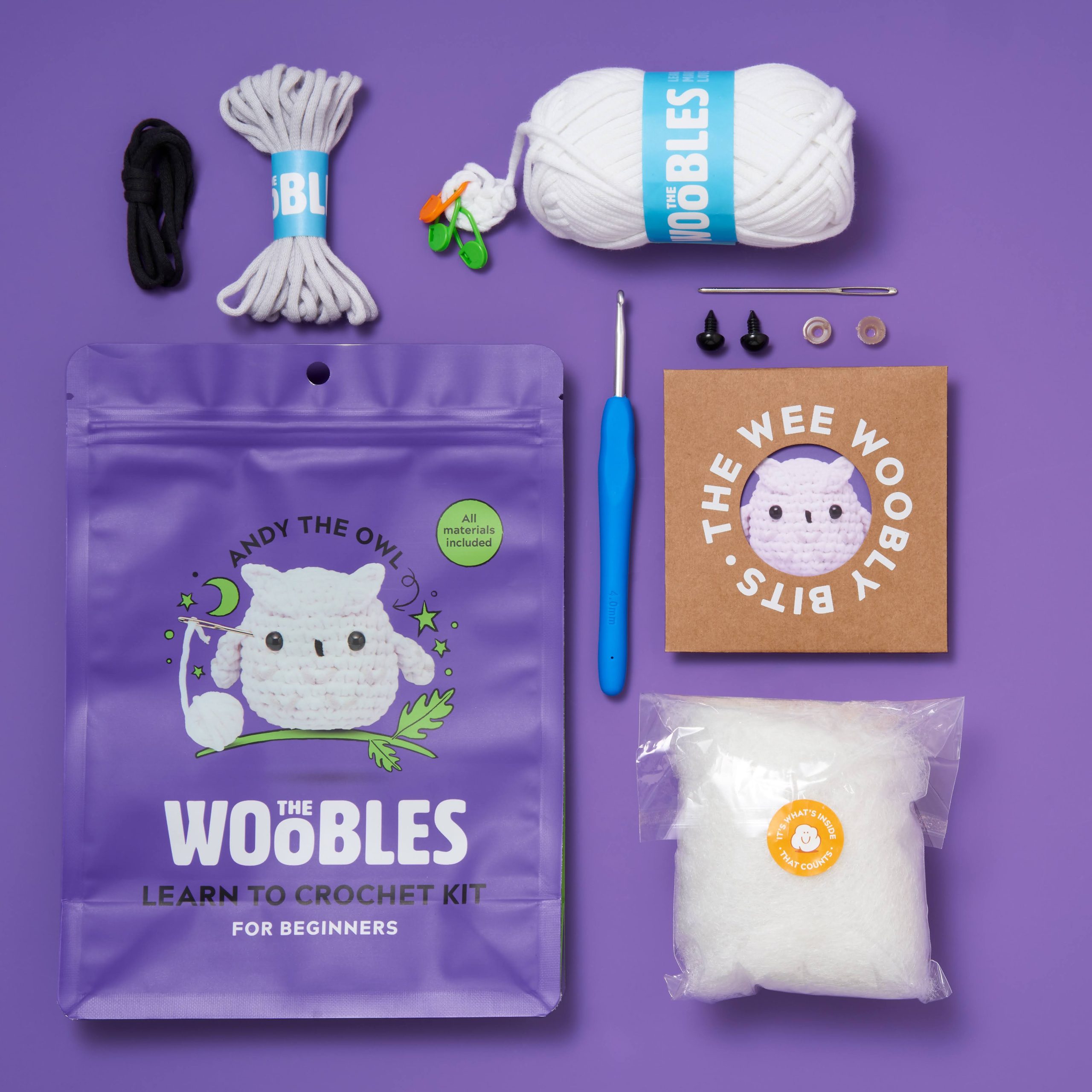Owl Crochet Kit | The Woobles - Image 2