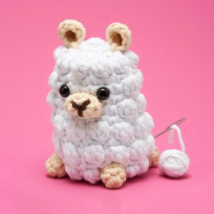 Llama Crochet Kit for Beginners | The Woobles