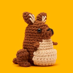 Kangaroo Crochet Kit | The Woobles