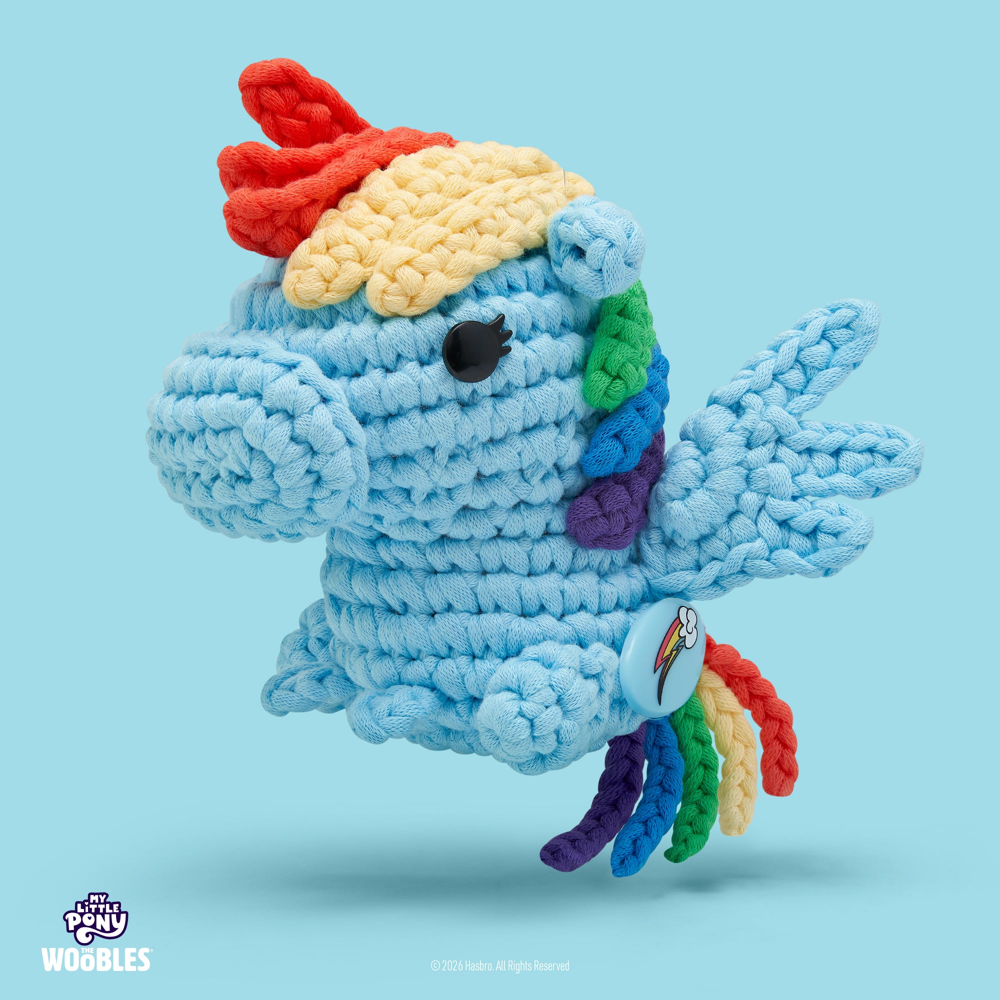 Rainbow Dash Crochet Kit | The Woobles