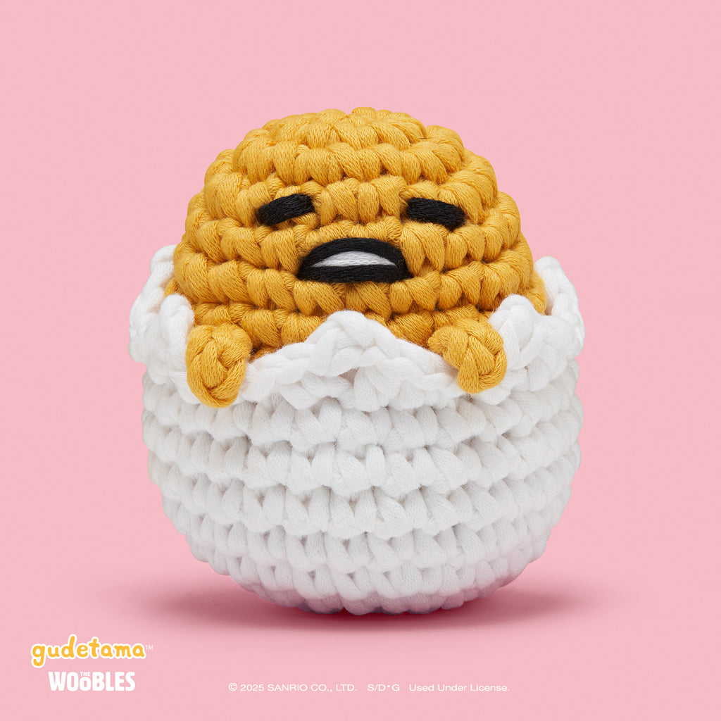 Gudetama™ in the Shell Crochet Kit for Beginners | The Woobles