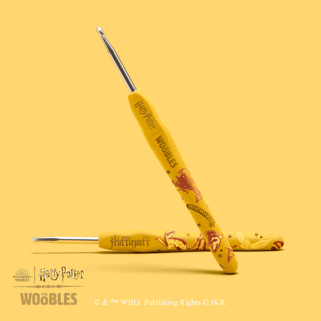 Hufflepuff™ Badger and Scarf Crochet Bundle | The Woobles - Image 3