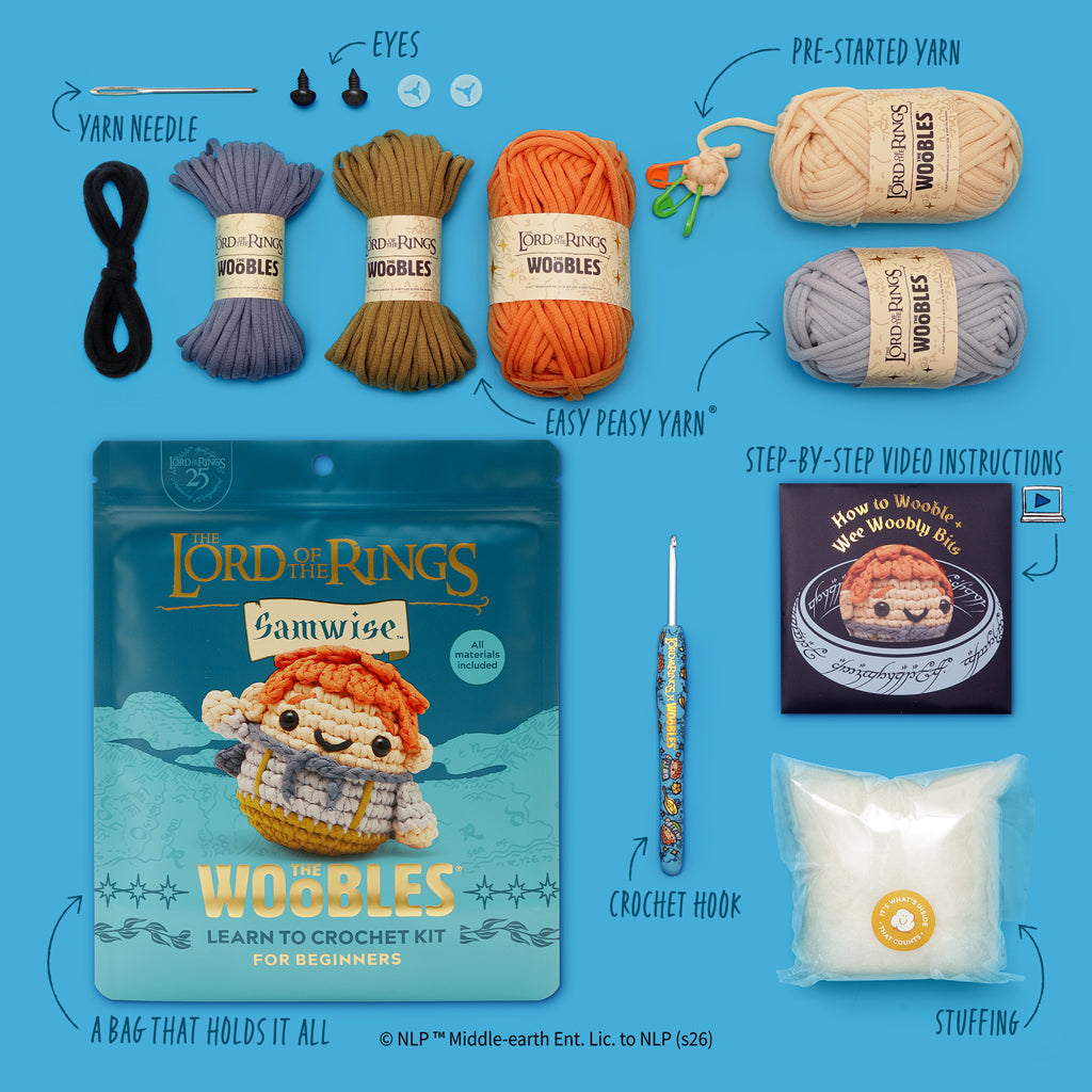 Samwise™ Crochet Kit | The Woobles - Image 2