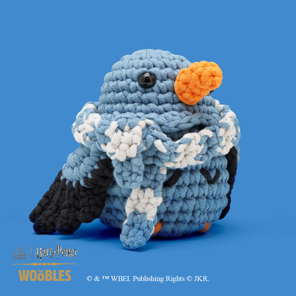 Tiny Ravenclaw™ Scarf Crochet Kit | The Woobles - Image 2