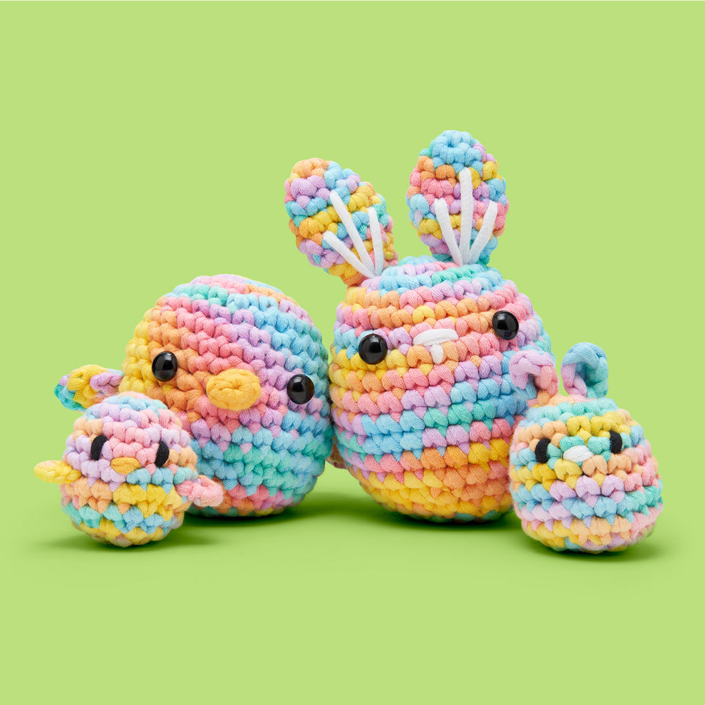 Tiny Pastel Poquita Chickita Crochet Kit | The Woobles - Image 2