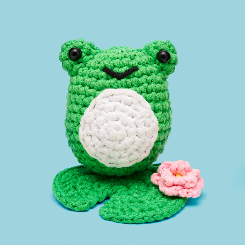 Tiny Lily Pad Crochet Kit | The Woobles - Image 2