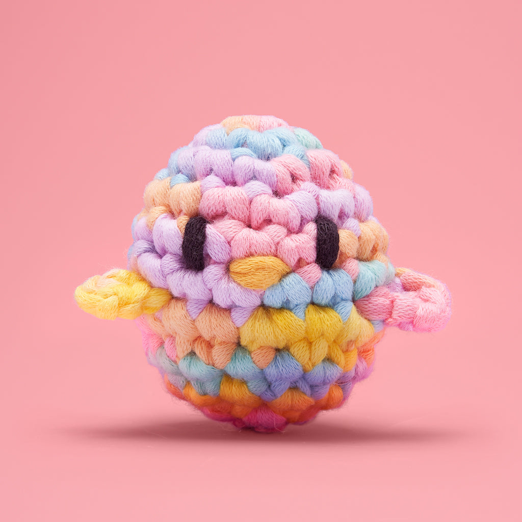 Tiny Pastel Poquita Chickita Crochet Kit | The Woobles