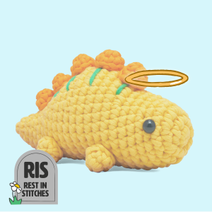 Phoebe the Stegosaurus Crochet Kit | The Woobles