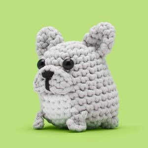 Bulldog Crochet Kit | The Woobles