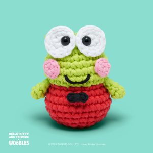 Keroppi™️ Crochet Kit for Beginners | The Woobles