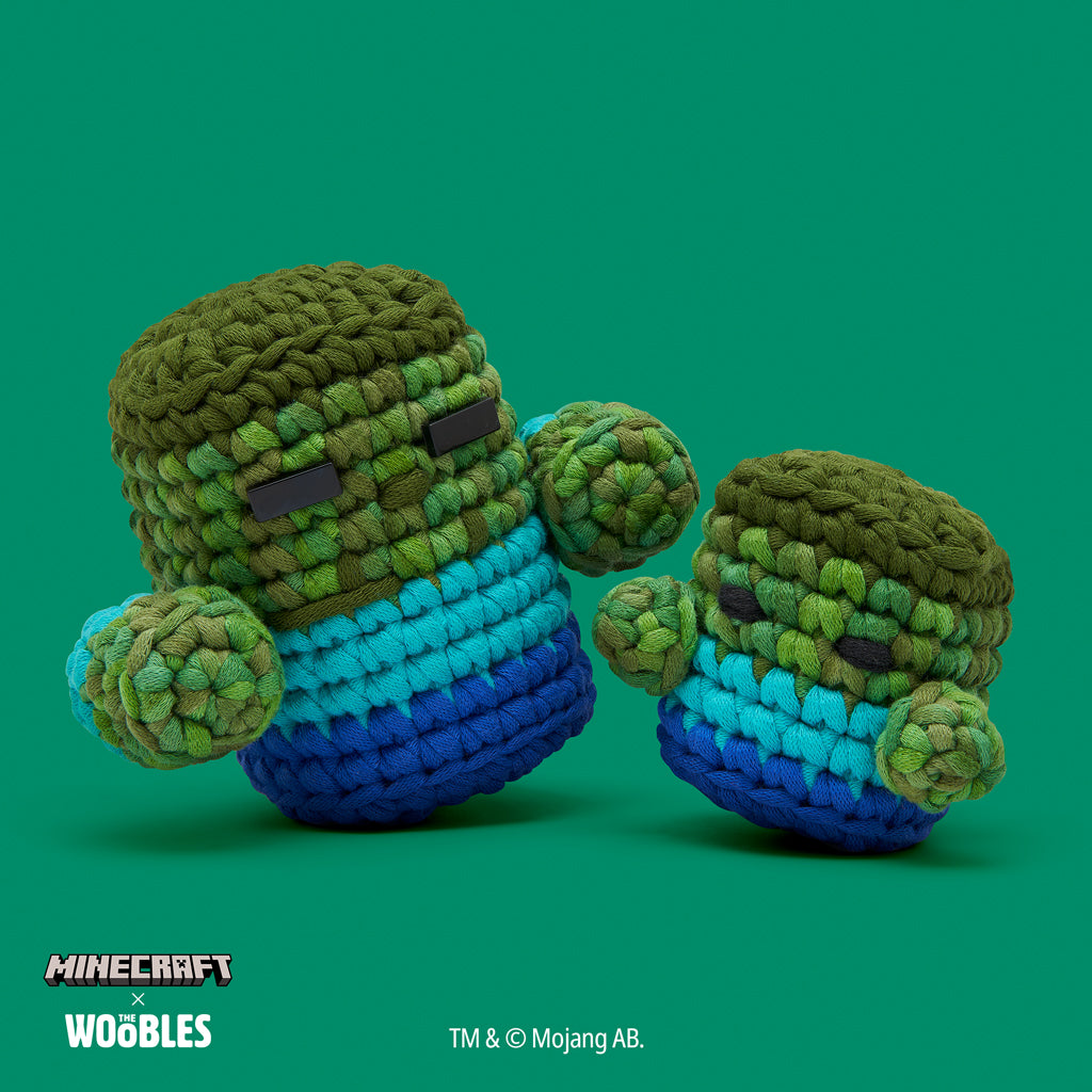 Tiny Minecraft Baby Zombie Kit | The Woobles - Image 2