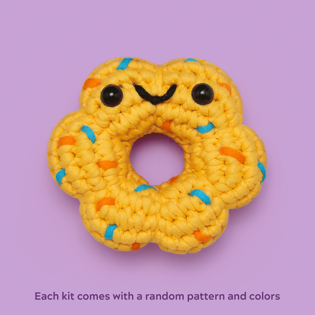 Mystery Donut III Crochet Kit | The Woobles - Image 2