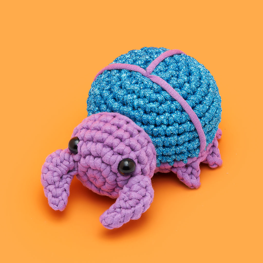 Roland the Beetle Crochet Kit | The Woobles