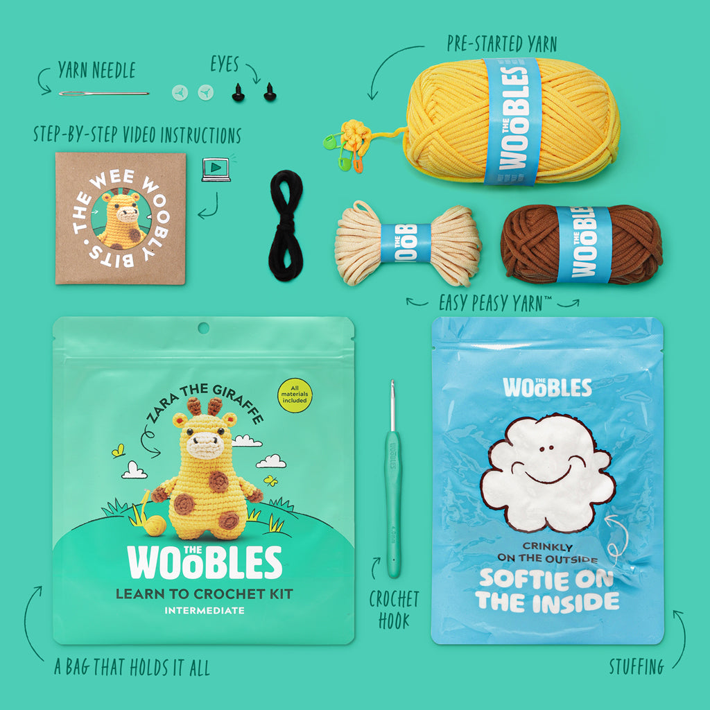 Zara the Giraffe Crochet Kit | The Woobles - Image 3