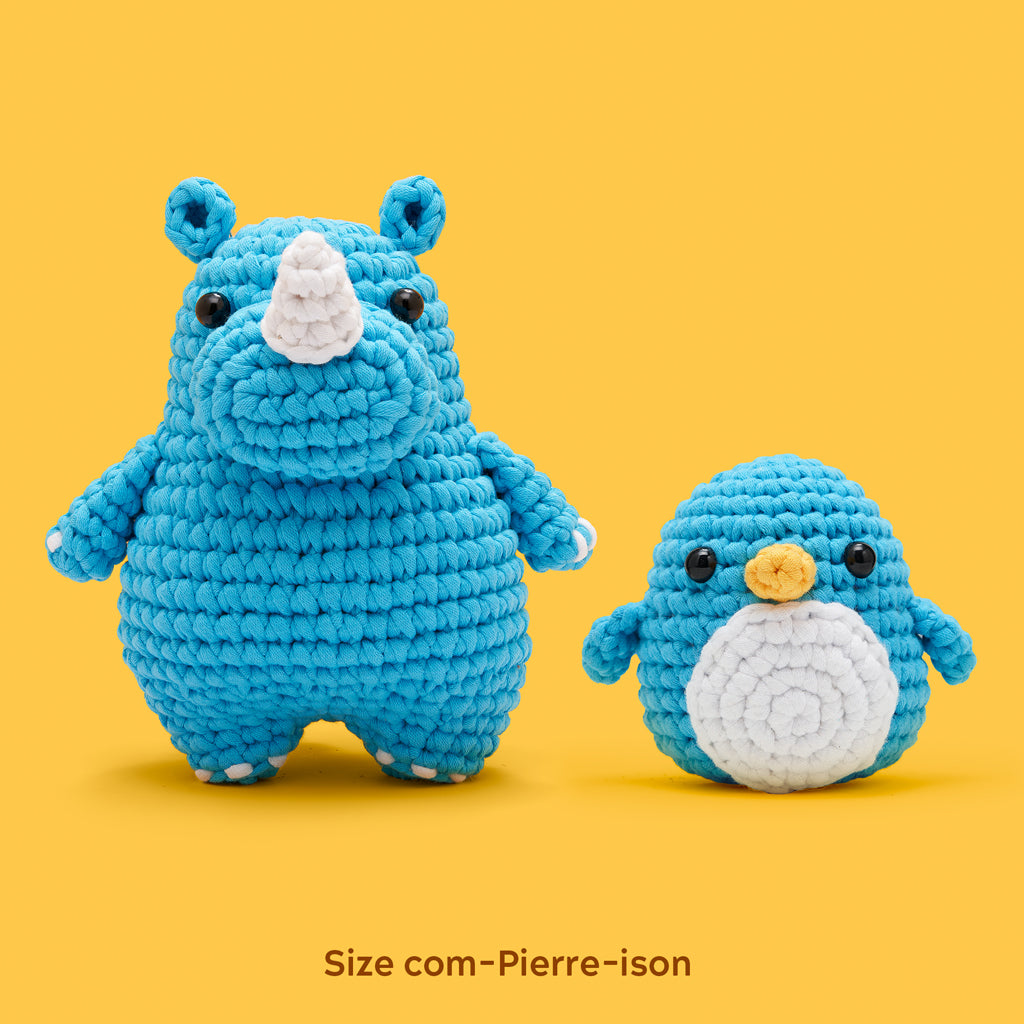 Willis the Rhino Crochet Kit | The Woobles - Image 5