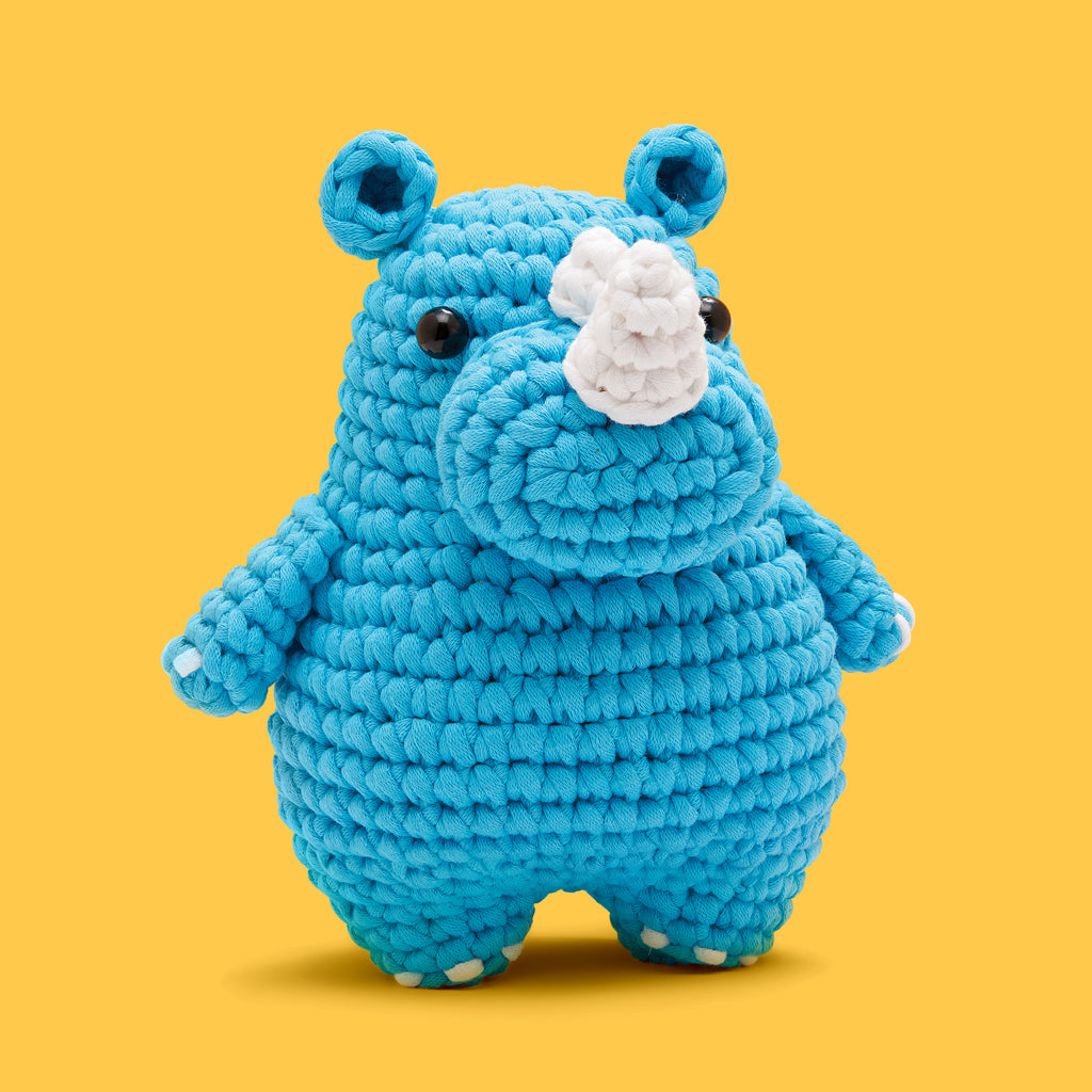 Willis the Rhino Crochet Kit | The Woobles - Image 2