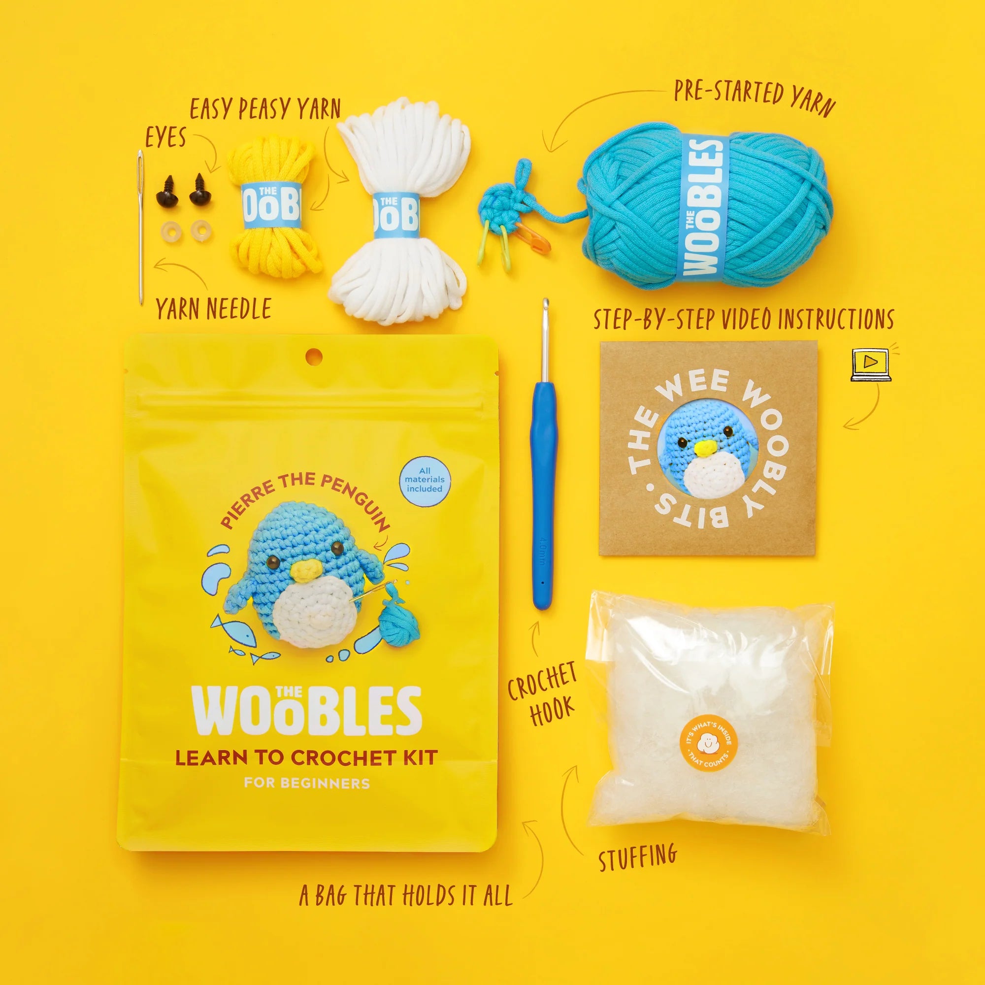 Easy Peasy Beginner Crochet Bundle | The Woobles - Image 2