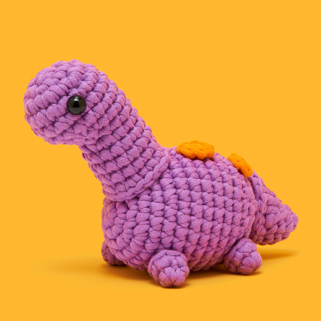 Wally the Brachiosaurus Crochet Kit | The Woobles - Image 2