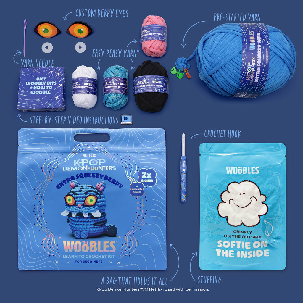 Derpy Extra Squeezy Crochet Kit | The Woobles - Image 2