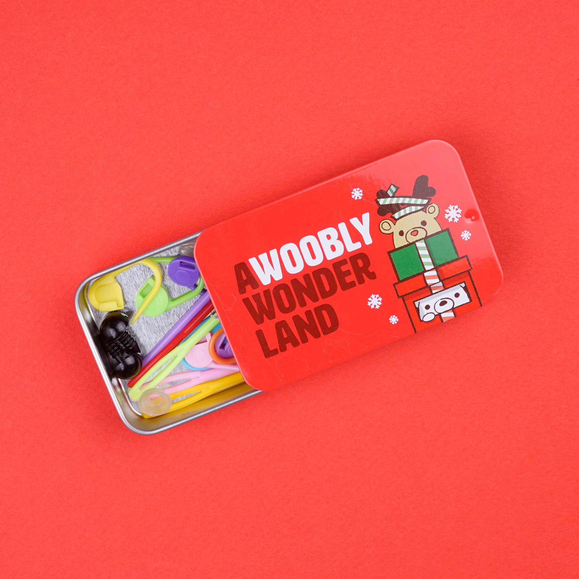 Woobly Wonderland Crochet Accessories Tin | The Woobles - Image 3