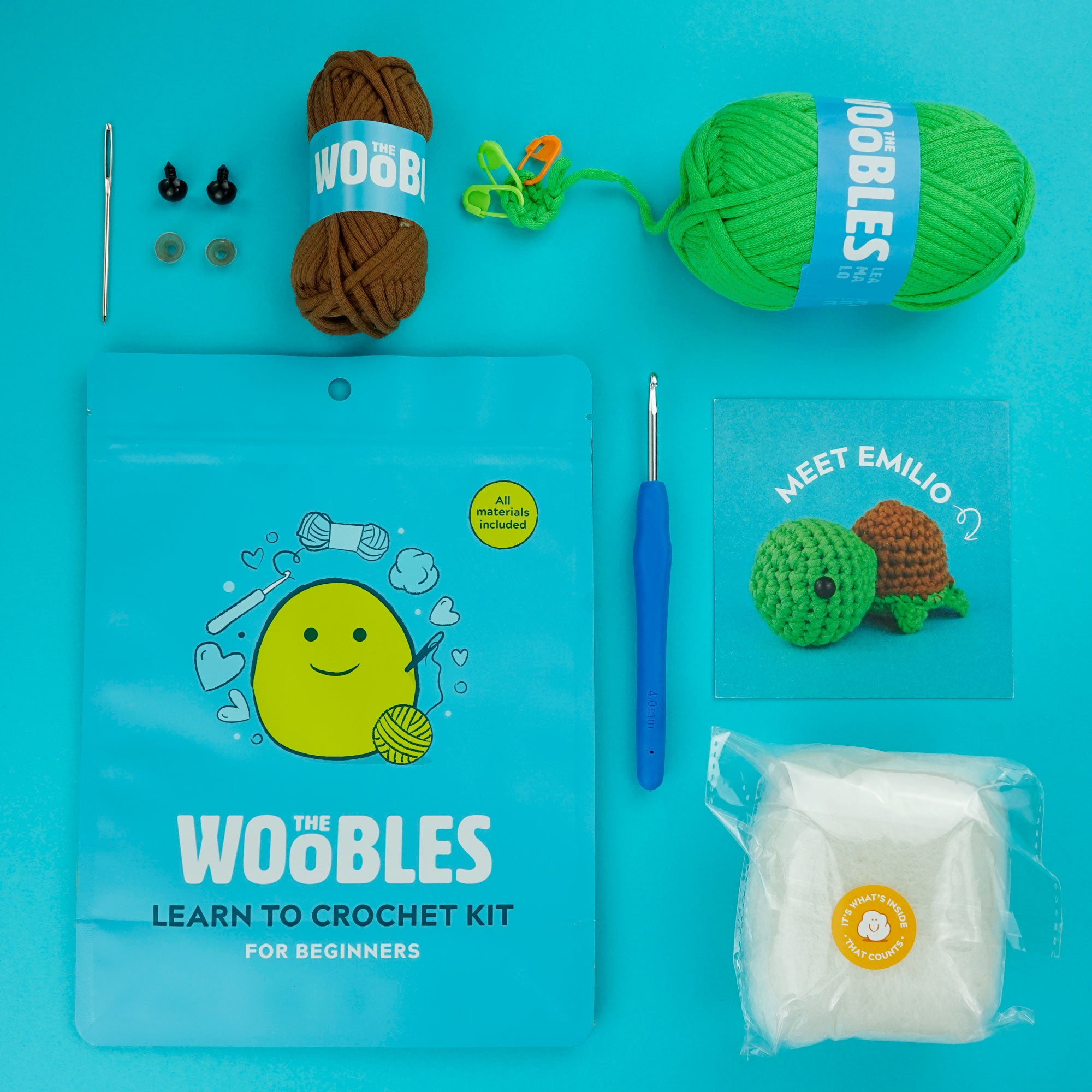 Turtle Crochet Kit | The Woobles - Image 2